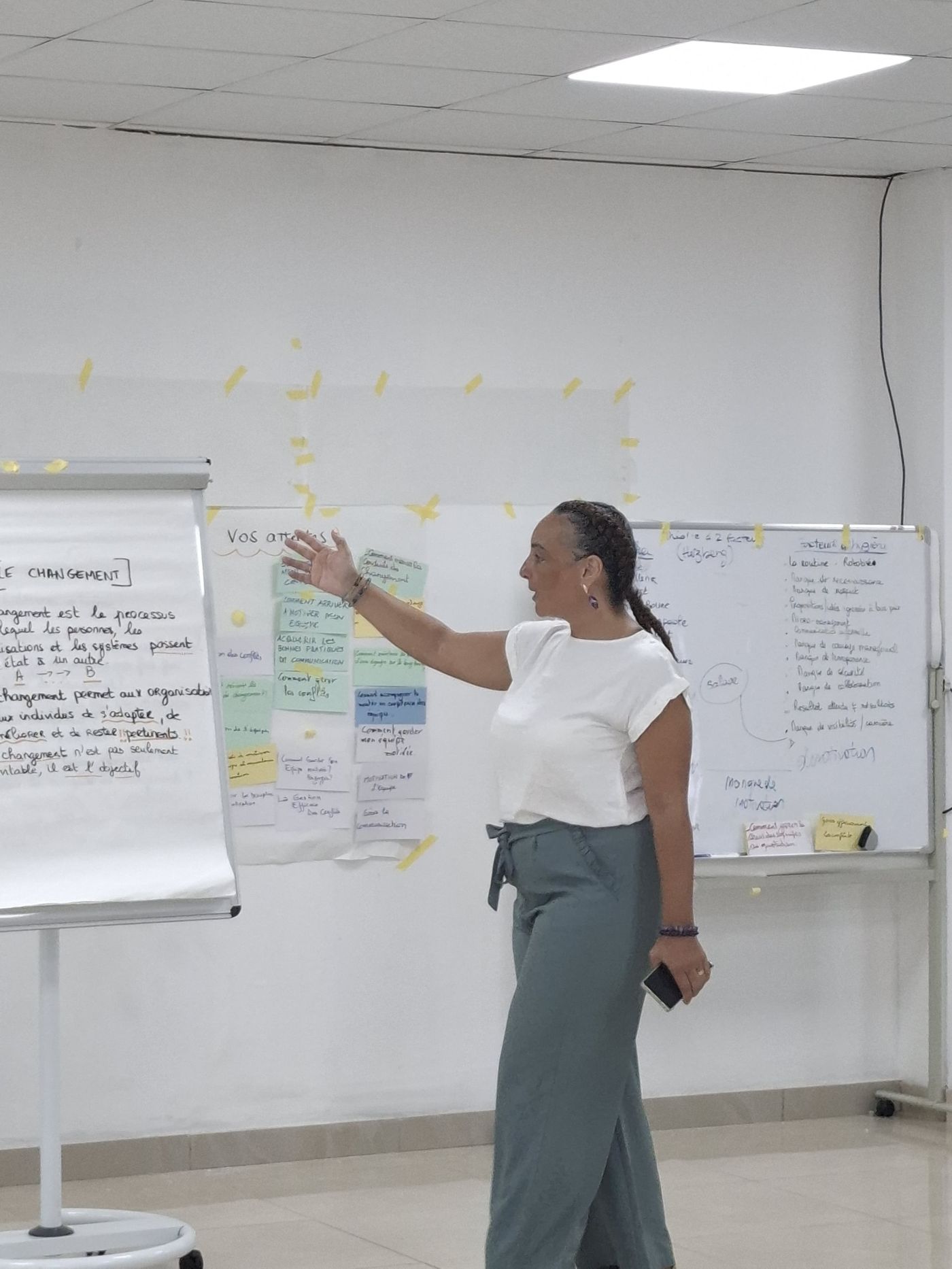 Atelier de facilitation animé en entreprise